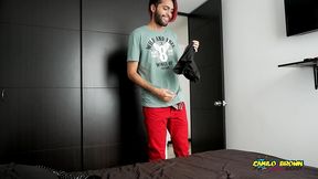 i caught my roomate dani clark jerking off and this happened - camilo brown