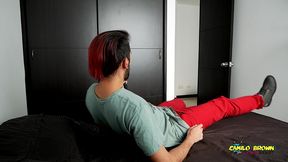 i caught my roomate dani clark jerking off and this happened - camilo brown