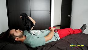 i caught my roomate dani clark jerking off and this happened - camilo brown