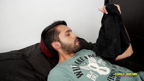 i caught my roomate dani clark jerking off and this happened - camilo brown