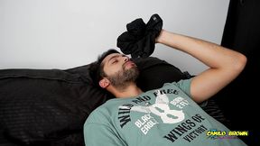 i caught my roomate dani clark jerking off and this happened - camilo brown