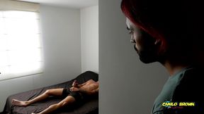 i caught my roomate dani clark jerking off and this happened - camilo brown