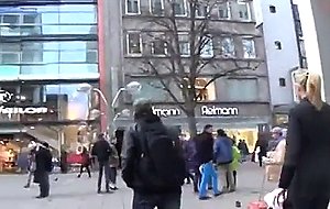 Mia after shopping spermwalk
