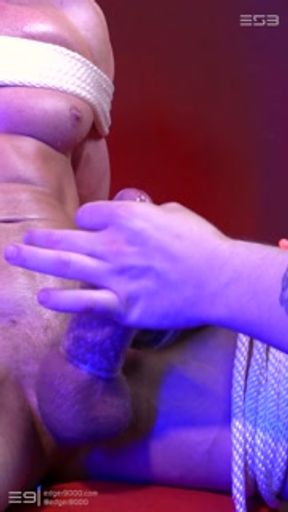53 Is Back.. Blonde Hairied, Blue Eyed Muscle Stud with a Huge Cock and a Hungry Hole