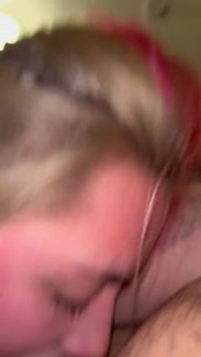 Blowjob close up,Sloppy lots of Split PT 2 SEE FULL VIDEO ON ONLYFANS Raxxxbit