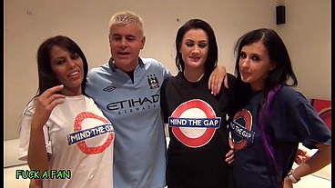 Scarlett March, Carla Mai & Chantelle White Fuck Scooby In Gangbang!