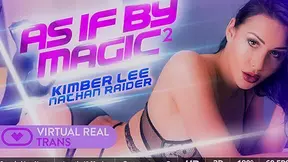 Kimber Lee,Nathan Raider in As if by magic II - SexLikeReal Shemale