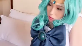 Sailor Senshi Seduction – Steamy Encounter Beneath Saturn's Light!