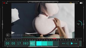Zero-G Deepthroat &amp; Anal on Orbital Station Japanese Echo Takes Hard Assfuck in Space Before Back Cumshot