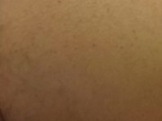 Mulatto fucks himself with a dildo and farts