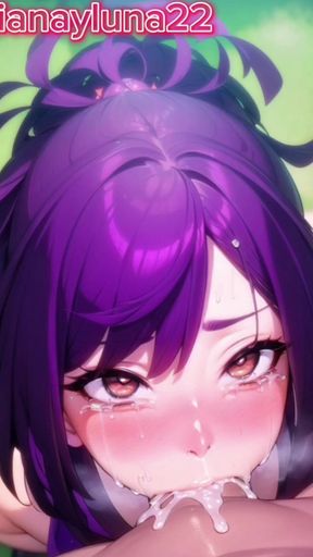 ASMR - Throat Sounds and Oral Sex   Clip 3