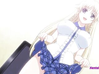 Sexy Blond Stepsister Need Schlong And Screw With Stepbrother [ Uncensored Anime ]