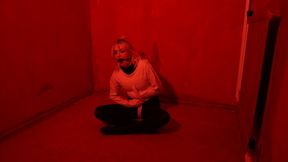 5063 Amber in Straitjacket Red Room