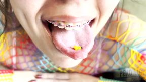 Demanding Giantess Peko Lux Toys with Her Tinies