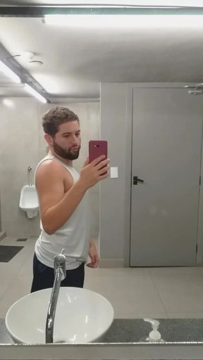 I Almost Got Caught Exposing Myself in the Gym Bathroom, and the Guys Saw Me