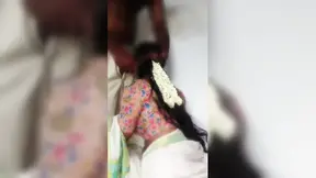 Tamil auntie Divya gets drilled by her Indian stepbrother in a steamy Desi