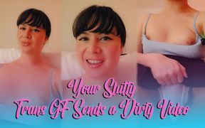 Your Trans GF Sends You a Naughty Jerk off Video
