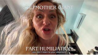 Fart Humiliation from Evil Giant Stepmother