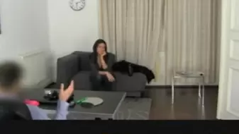 SexPorn. French mistress and her big natural tits.