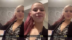 petite video avant de sortir en boite avec mes copines