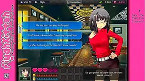 HuniePop Beauty Teases Gamer with Seductive Flirtation Hot Moments