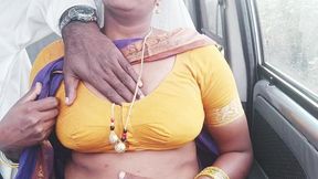 indian maid car sex telugu dirty talks.