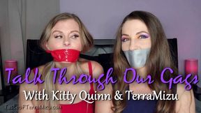 Talk Through Our Gags - Kitty Quinn and TerraMizu - HD 720 WMV