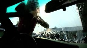 Jasmine la Rouge - car cleaning erotic