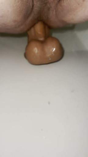 Huge Veiny Cock Balls Deep in My Ass