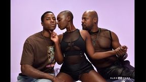 Zaawaadi Threesome - Soft Dark Skin, Hard Black Cocks, Deep Connection Fuck