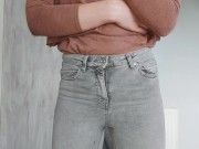 Pissing in panties