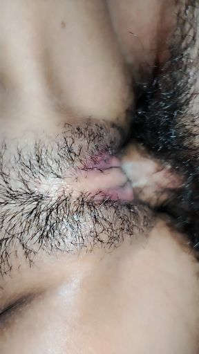 My girlfriend asking me to fill her pussy with milk