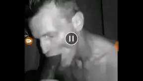 White Boy 18+ Sucks Massive 12–Inch Black Dick In Intense Gay Session