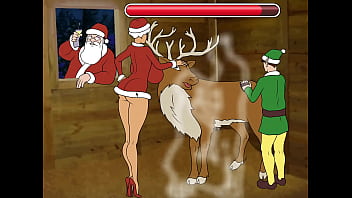 Duende se folla a la esposa de Santa