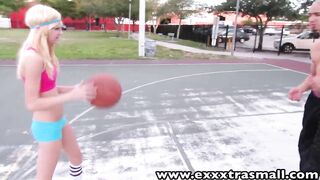 ExxxtraSmall Young petite Chloe Foster sucks fucks big dick