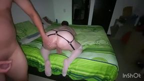 I Fuck This Fat Ass in Nylon and It's Delicious