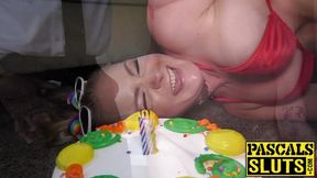 Pascals Subslut Lisey Sweet ass stretched with BBC