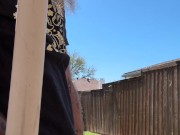 Backyard Play and Pee
