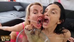 busty milf elen million whipped cream farts into vitoria von teese s mouth, piss in mouth, dp in 4-some cream orgy, spew on cock, squirt on guy s face, rimming, ass destroyed & butt rose licking