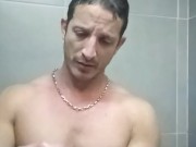 Banho na academia