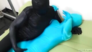 Subtitled Japanese ZENTAI fingerbanging to orgasm