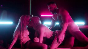 Kayden Kross and Kenna James shagged by handsome stallion