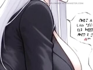 Waifu Secretary POV – Red Lingerie & Hair Variety Office Close-Up Fucking