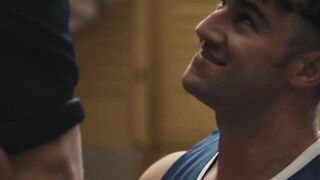 Locker Room Threesome - Hot Twinks Fucking Hardcore