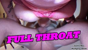 No Words, Just Throatfuck - Halloween POV Facefucking And Facial With Sasha May