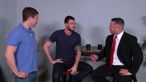 DrillMyHole - Jock Cliff Jensen amongst Travis James fucked anal