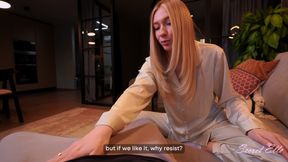 MILF Stepmom's Final Offer: Let Him Pound Her Juicy Pussy to Take Care of His Stress