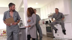 Ebony September Reign gangbang