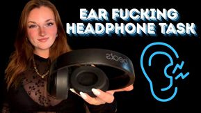 Ear Fucking Headphone Task - Extreme Pain Painful Torment Hurt Headphones Painful Verbal Humiliation Slave Training Degradation Tasks Loser Beta Bitch