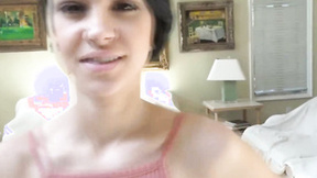Teen suck step-bros meat as her bday present